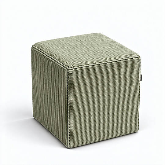 Çok Amaçlı Puf Qube Fitilli Yeşil 40x40x40 - 2
