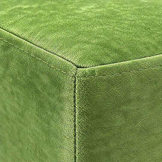 Çok Amaçlı Puf Qube Kadife Açık Yeşil 40x40x40 - 3