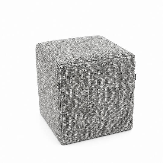Çok Amaçlı Puf Qube Keten Gri 40x40x40 - 2