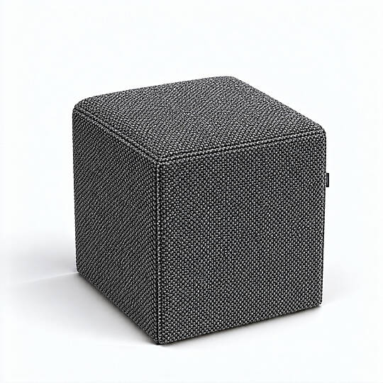 Çok Amaçlı Puf Qube Buklet Antrasit 40x40x40 - 2