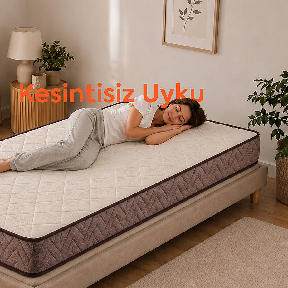 Hyper Sünger Ortopedik Tek Kişilik Yatak 90x190x12 cm - 4