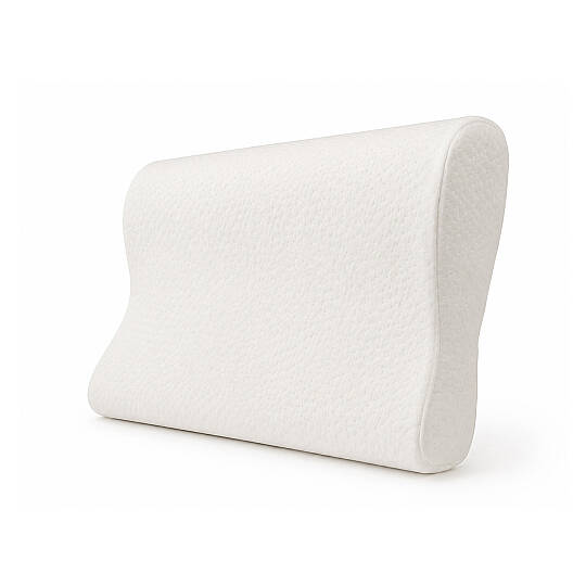 Visco Queen Ema Boyun Destekli Ortopedik Visco Yastık 55x35x12 cm